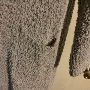 Oddy Popcorn Gray Cardigan 2X